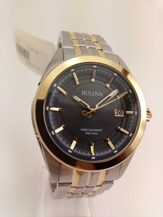 Мужские часы Bulova Precisionist 98B273, точность колебаний 262 кГц