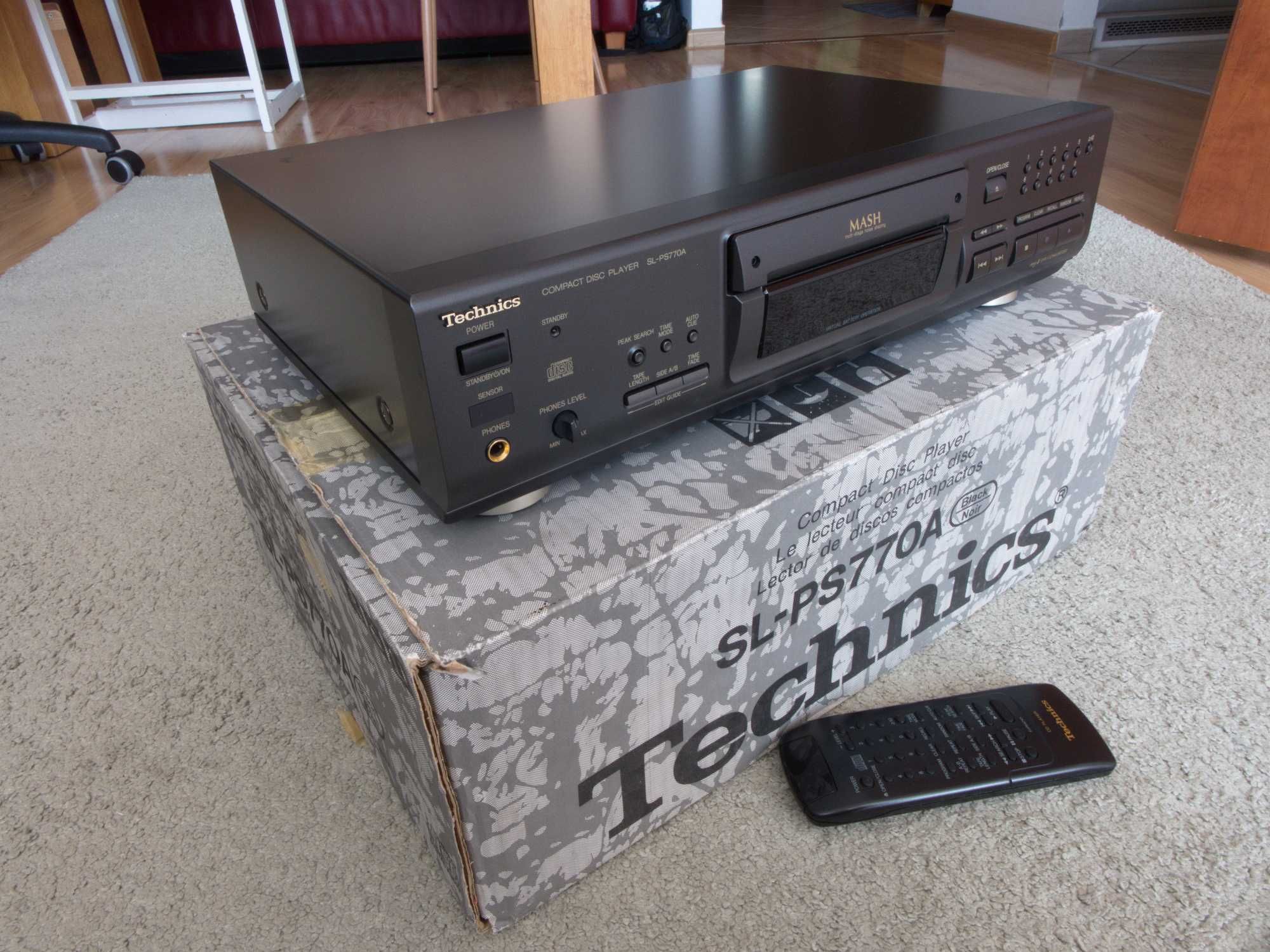 Technics Compact Disk SL-PS770A JAK NOWY pierwszy właściciel +GRATISY!