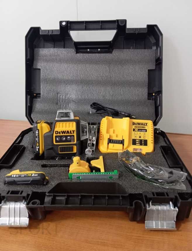 Лазерный уровень нивелир dewalt 4d лазерний рівень нівелір 16 ліній