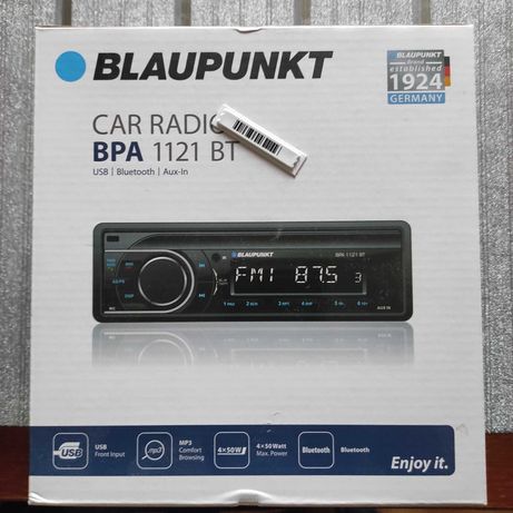 Sprzedam oryginalne radio firmy BLAUPUNKT , model BPA 1121 BT