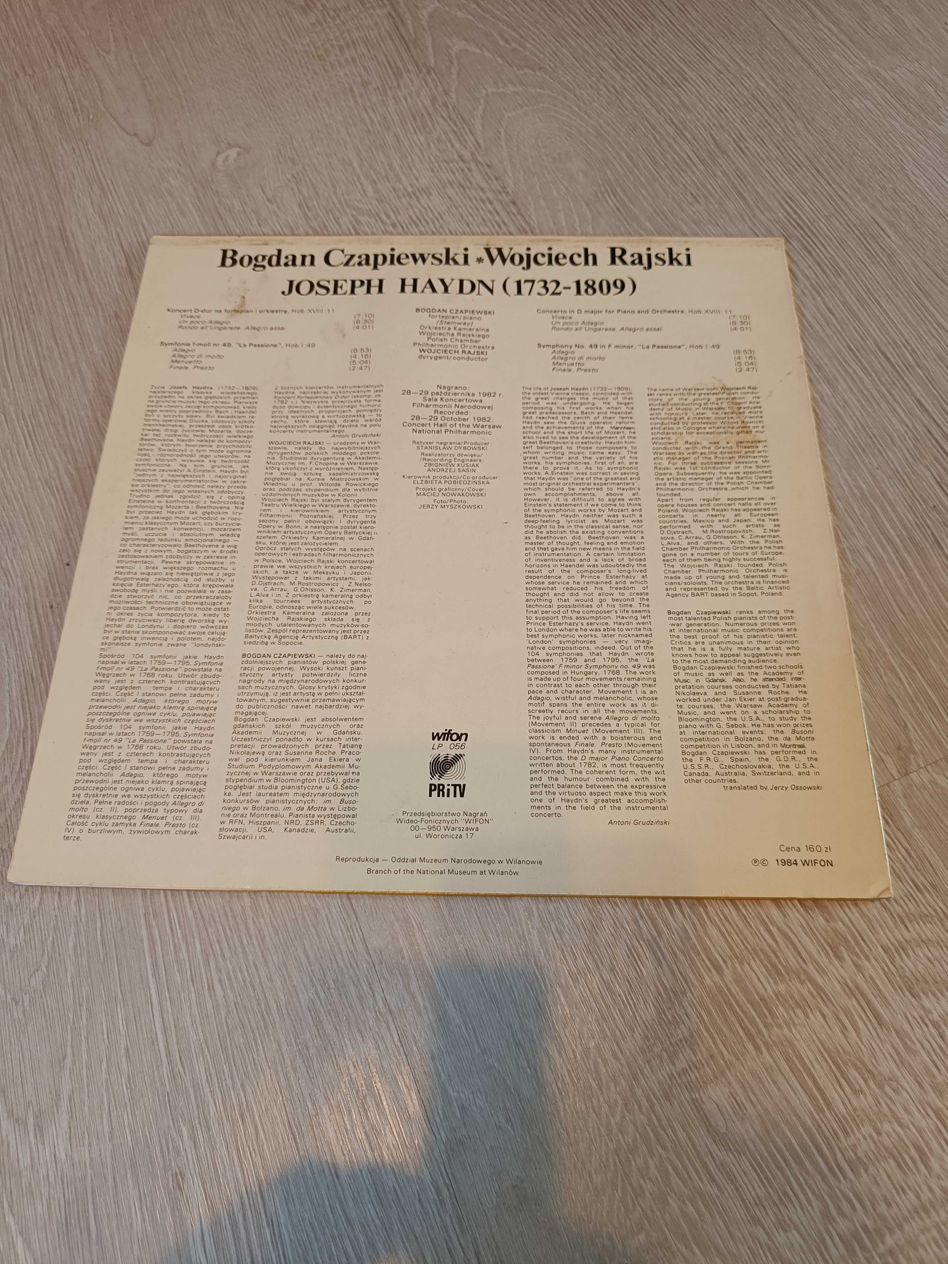 Joseph haydn orkiestra kameralna wojciecha rajskiego