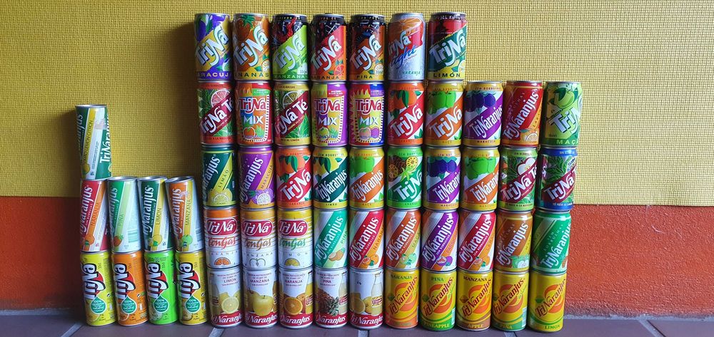 Coleção de 1120 latas de bebida!