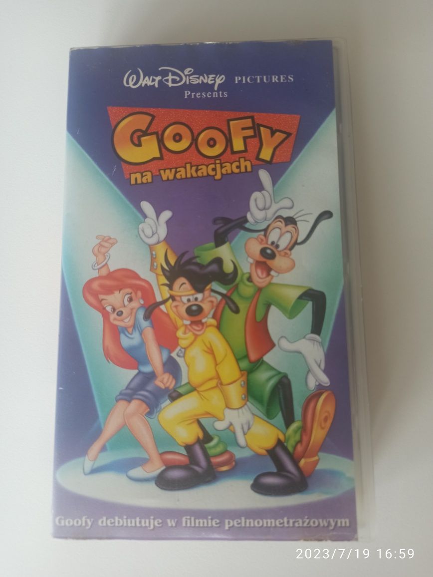 Goofy na wakacjach kaseta V H S