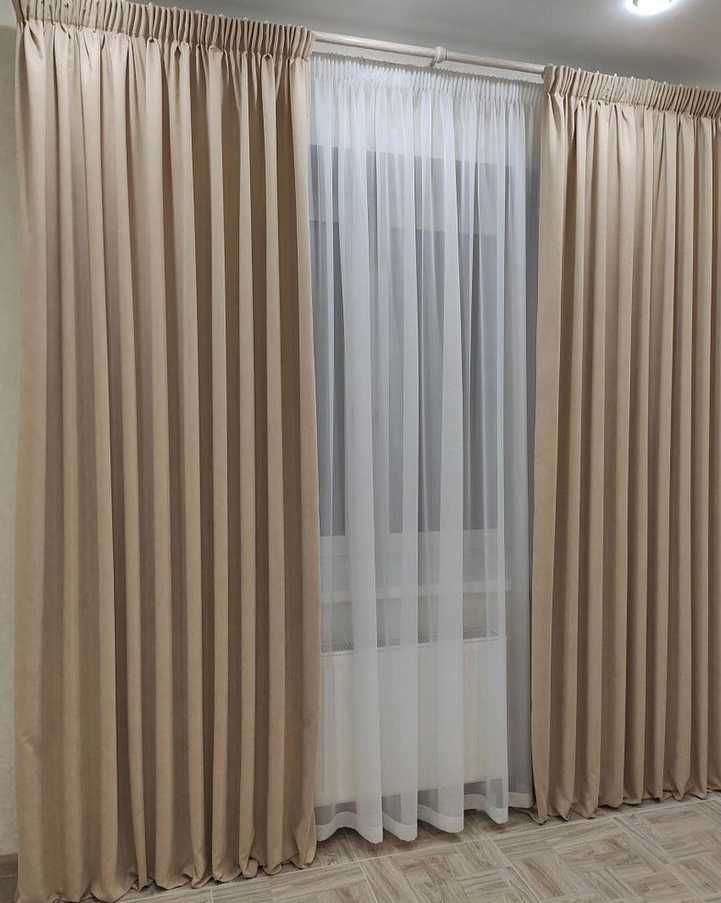 комплект штор даймонд для вітальні спальні кухні