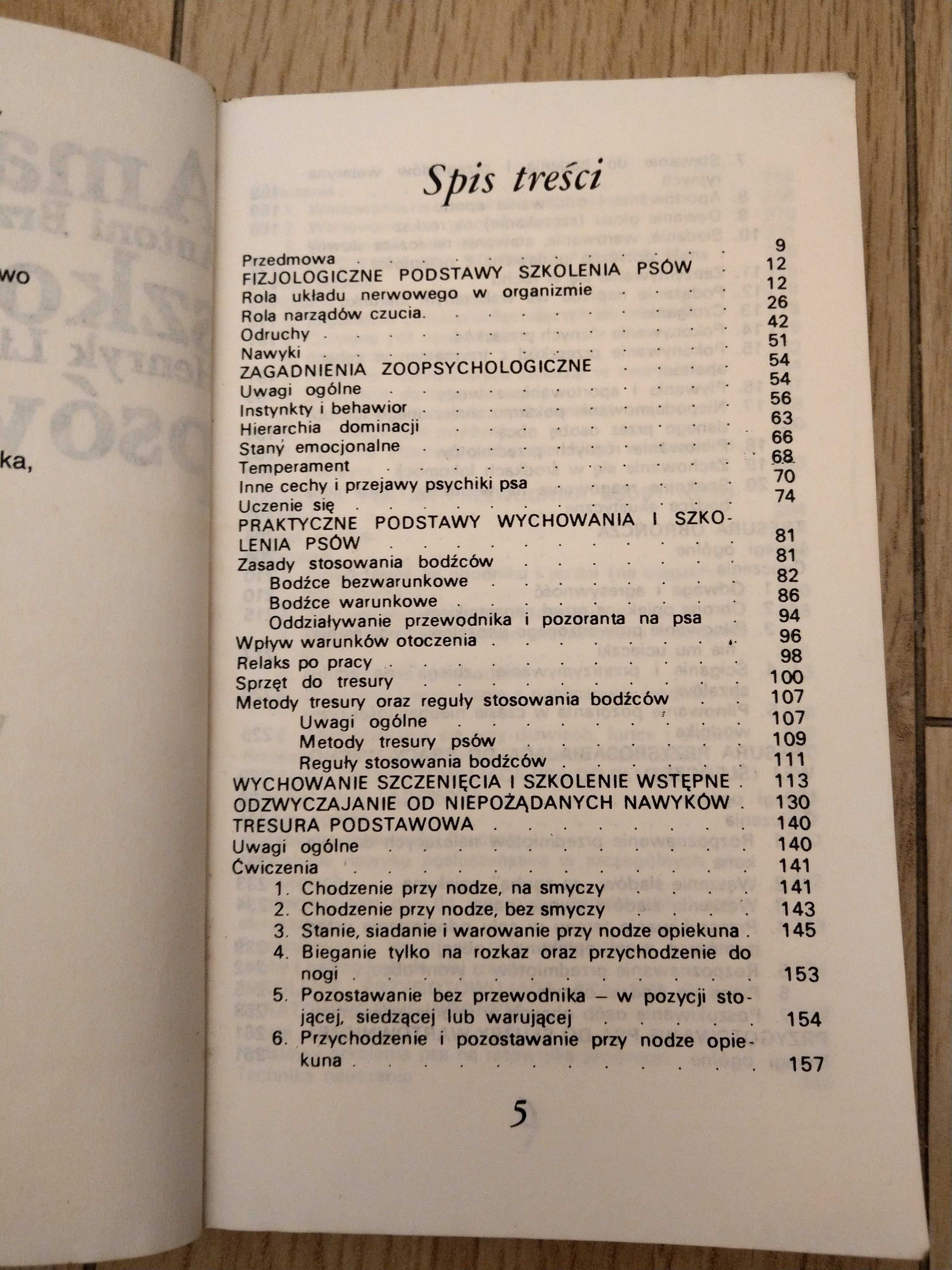 "Amatorskie szkolenie psów" Antoni Brzezicha, Henryk Lisiecki