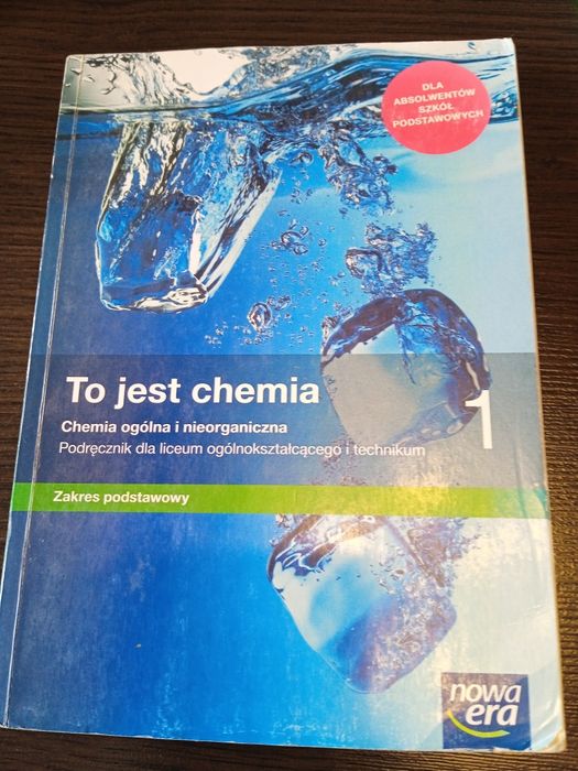 Książka To jest chemia 1