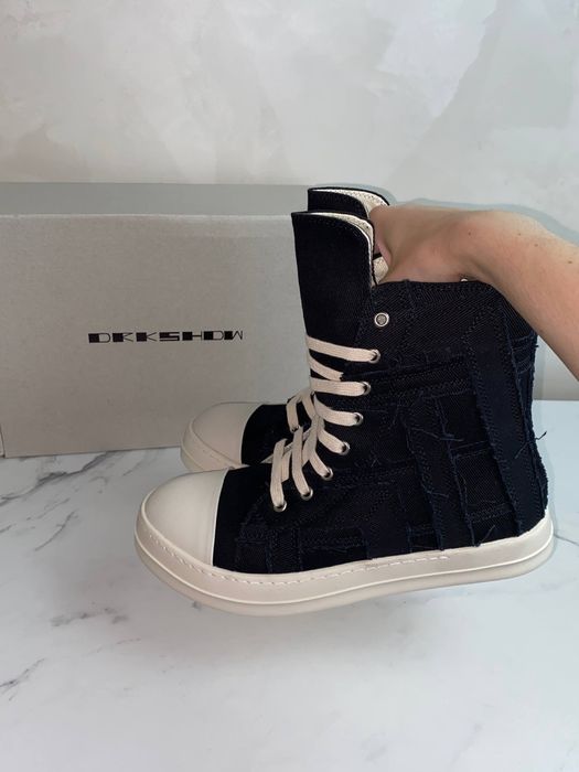 Rick Owens DRKSHDW кеди рік овенс даркшадоу кросівки рик овенс