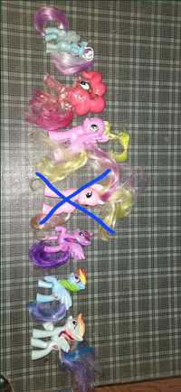 7 koników Pony Hasbro 2010, 2019, 2005