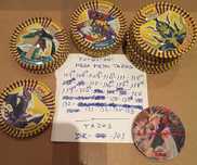 Yu-gi-ho metal tazos mega DUEL tazo stak, Angry bird Star wars