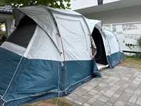 Namiot kempingowy QUECHUA Arpenaz 6.3 F&B 6-osobowy, 3 sypialnie