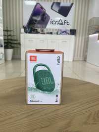 Портативна колонка JBL Clip 4 Eco Green (JBLCLIP4ECOGRN)