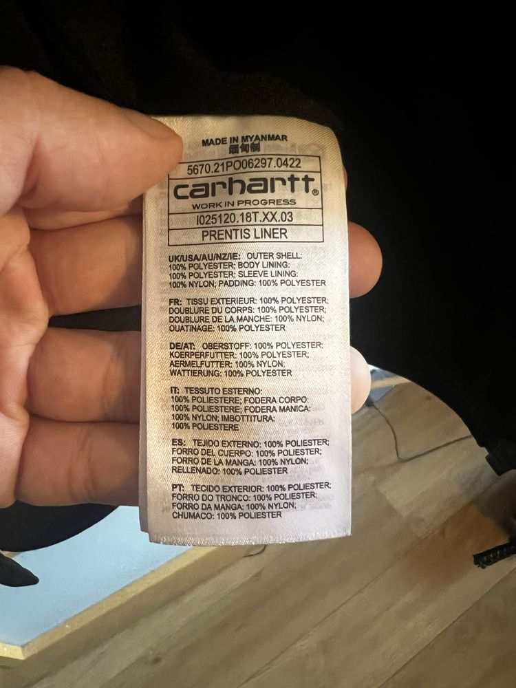 Kurtka Carhartt polarowa, męska