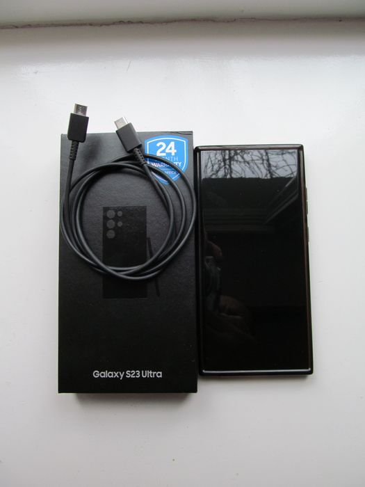 Galaxy S23 Ultra 12/256 Black идеальное состояние!!!