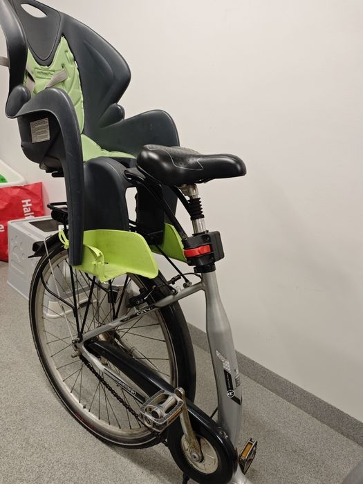 Rower Curtis  damka stan dobry z koszykiem i fotelikiem rowerowym