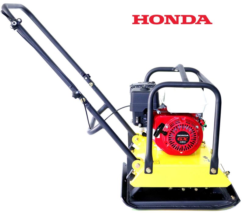 Zagęszczarka płytowa ubijak HDM 90kg silnik HONDA GX160 mata wózek