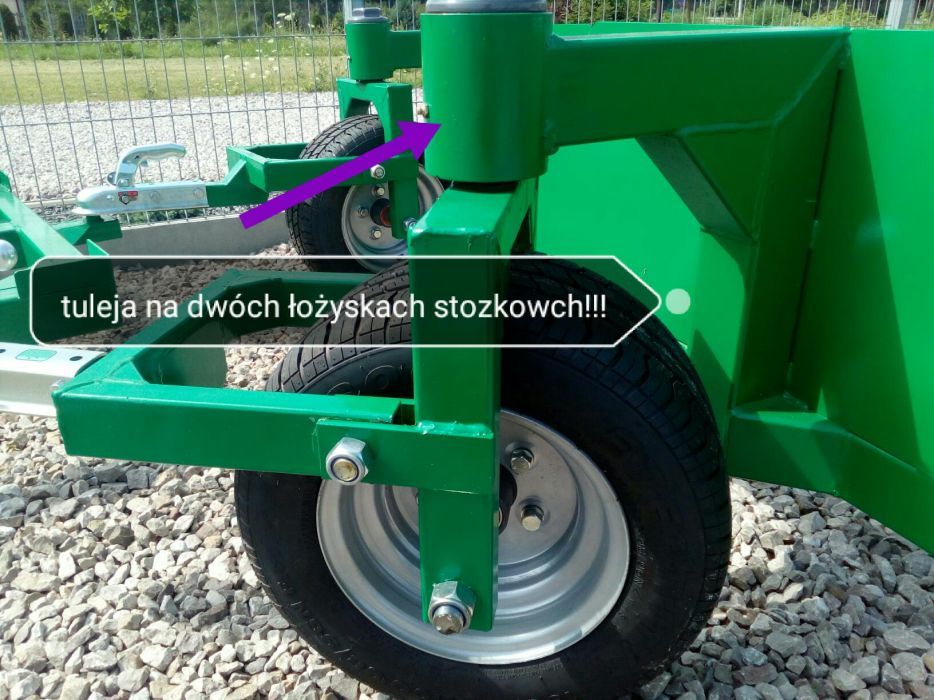 Wózek Sadowniczy Sadownicza W-3P/3K