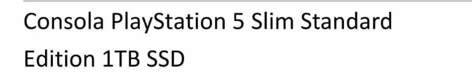 PS5 Slim Standard Edition 1TB SSD + Comando + 2 Jogos