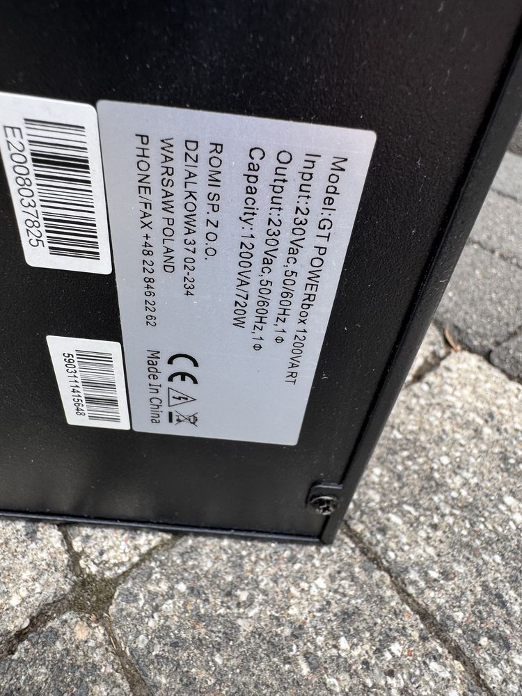 Ups GT powerbox 1200va rt