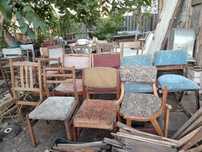 продам  стулья разние от 50гр. .красние 4 шт. -по 200 гр. 4 шт. гардер