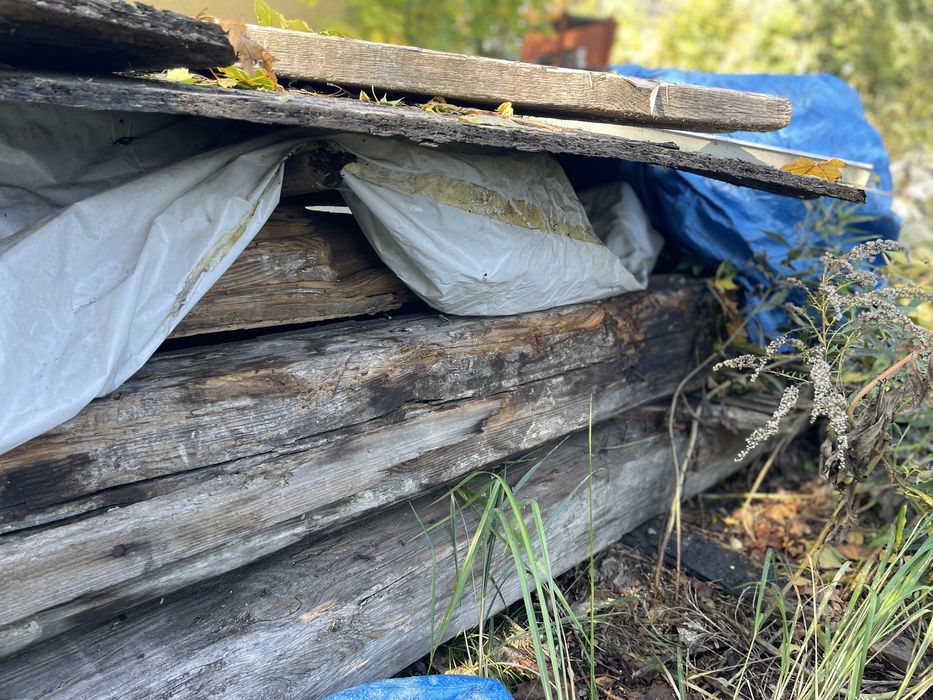 Stare drewno porozbiorowe