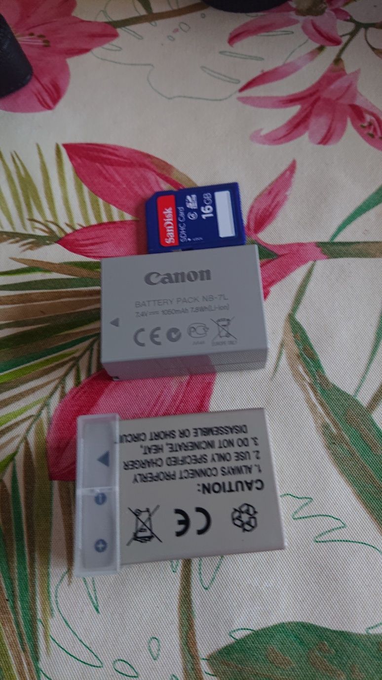Canon SX30 IS 35 Zoom Optyczny Futerał Karta Pamięci Akumulatory