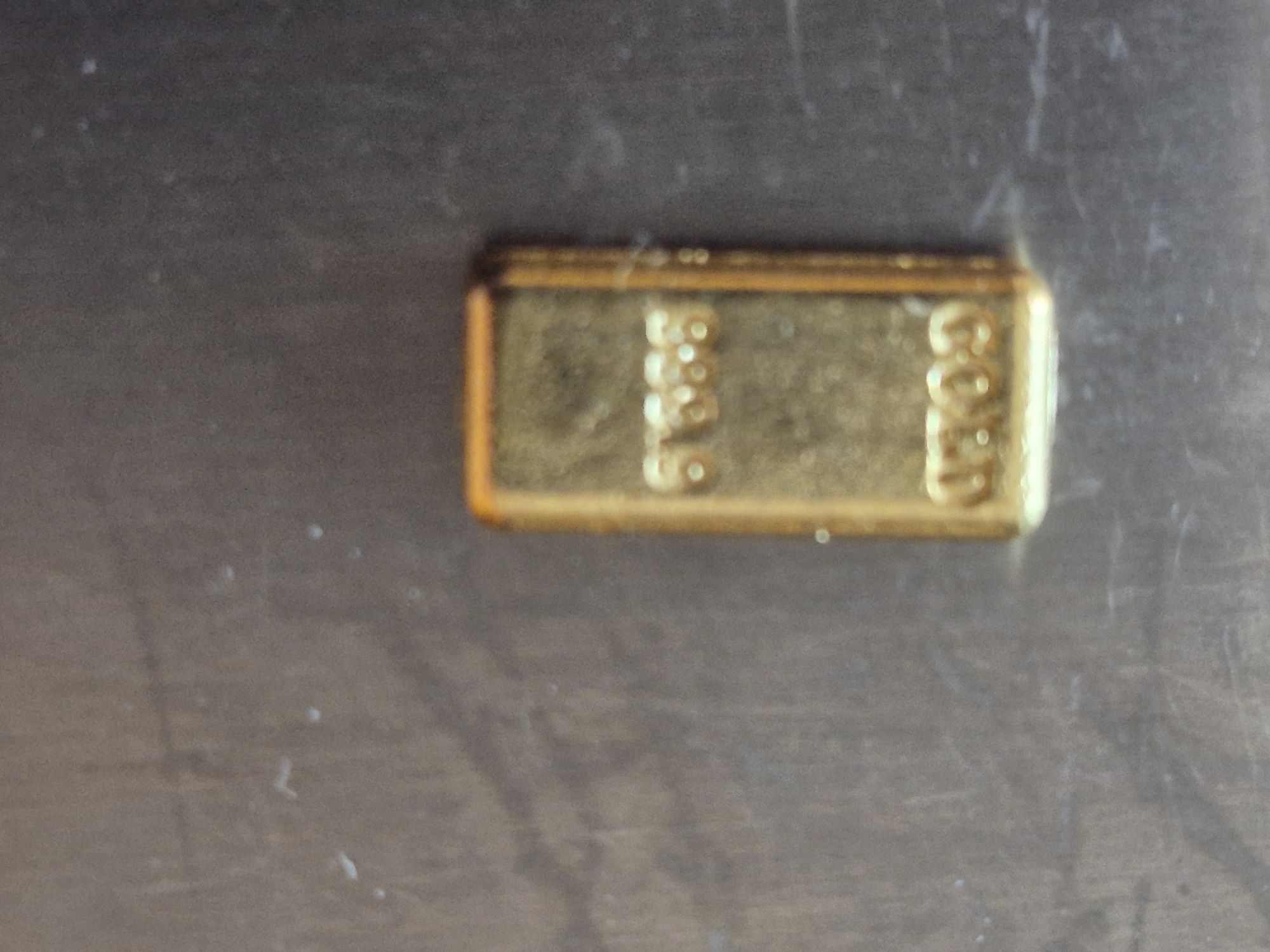 Sztabka 1 gram złoto kolekcjionerskie