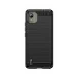 Etui Silikonowe Carbon do Nokia C110 czarne