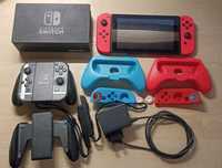 Konsola Nintendo Switch V2 z grami i akcesoriami