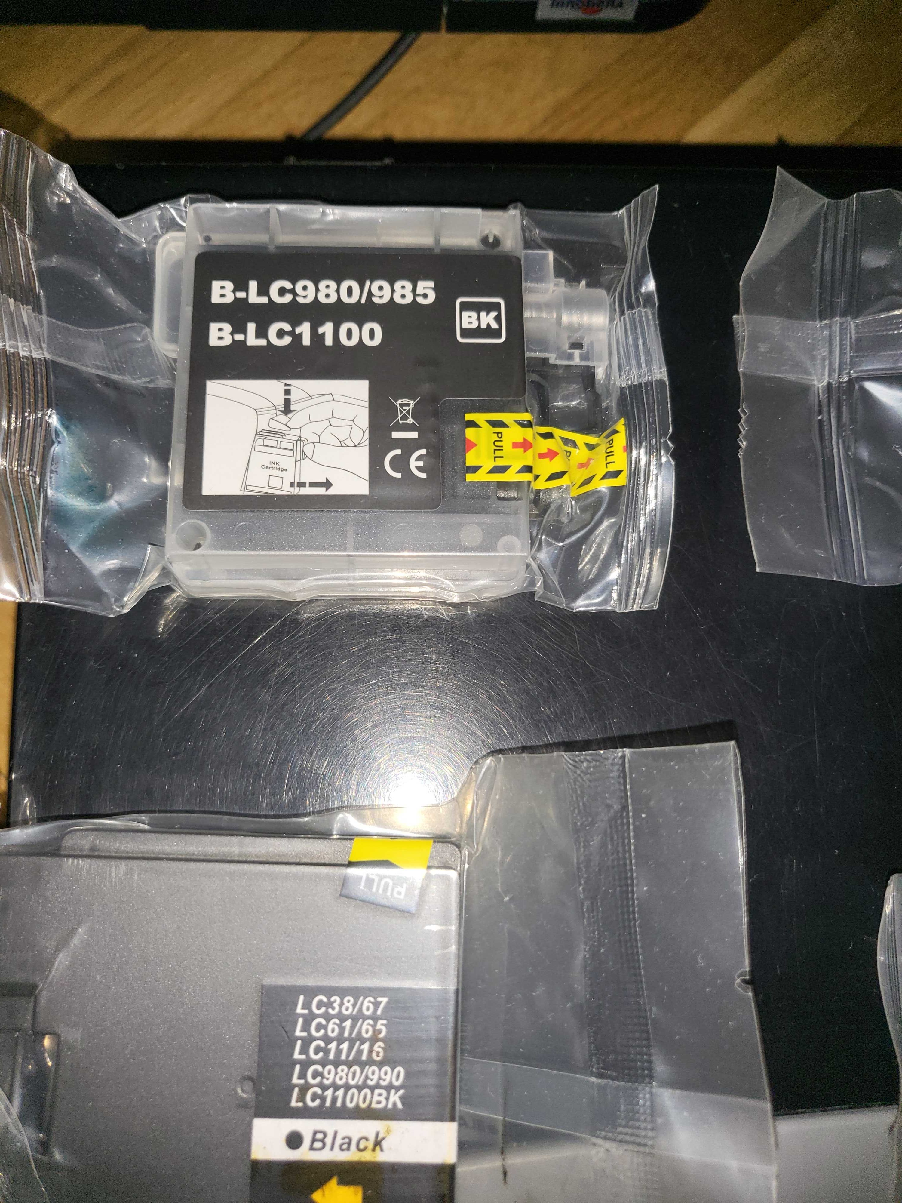 Tusze brother lc 1100/980/985, 9 szt