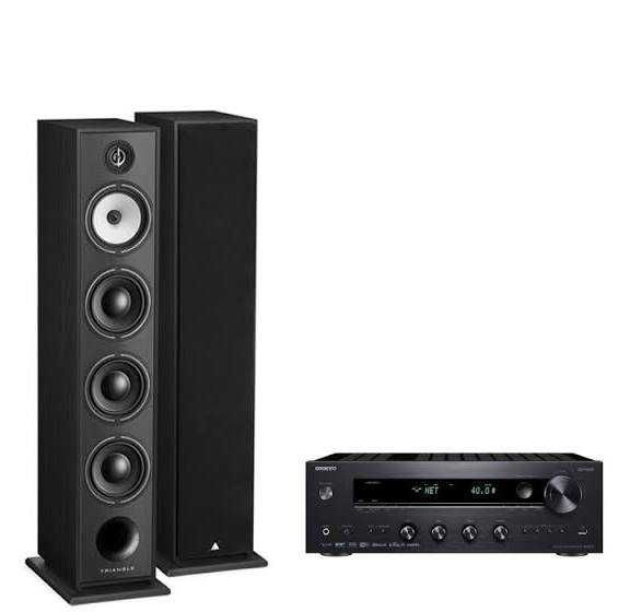 Zestaw stereo Onkyo TX-8470 + Triangle Borea BR08 - WROCŁAW