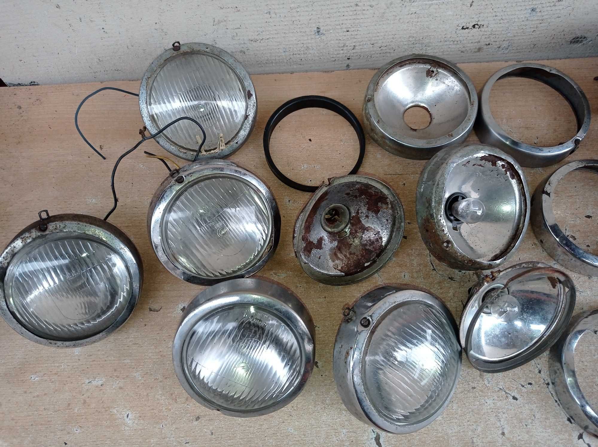 Lampy przód - motorynka - komar - Romet - części (25.3)