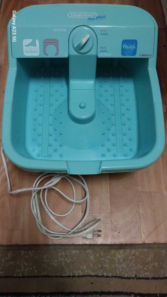 Masażer do stóp wanienka do hydromasażu Carmen