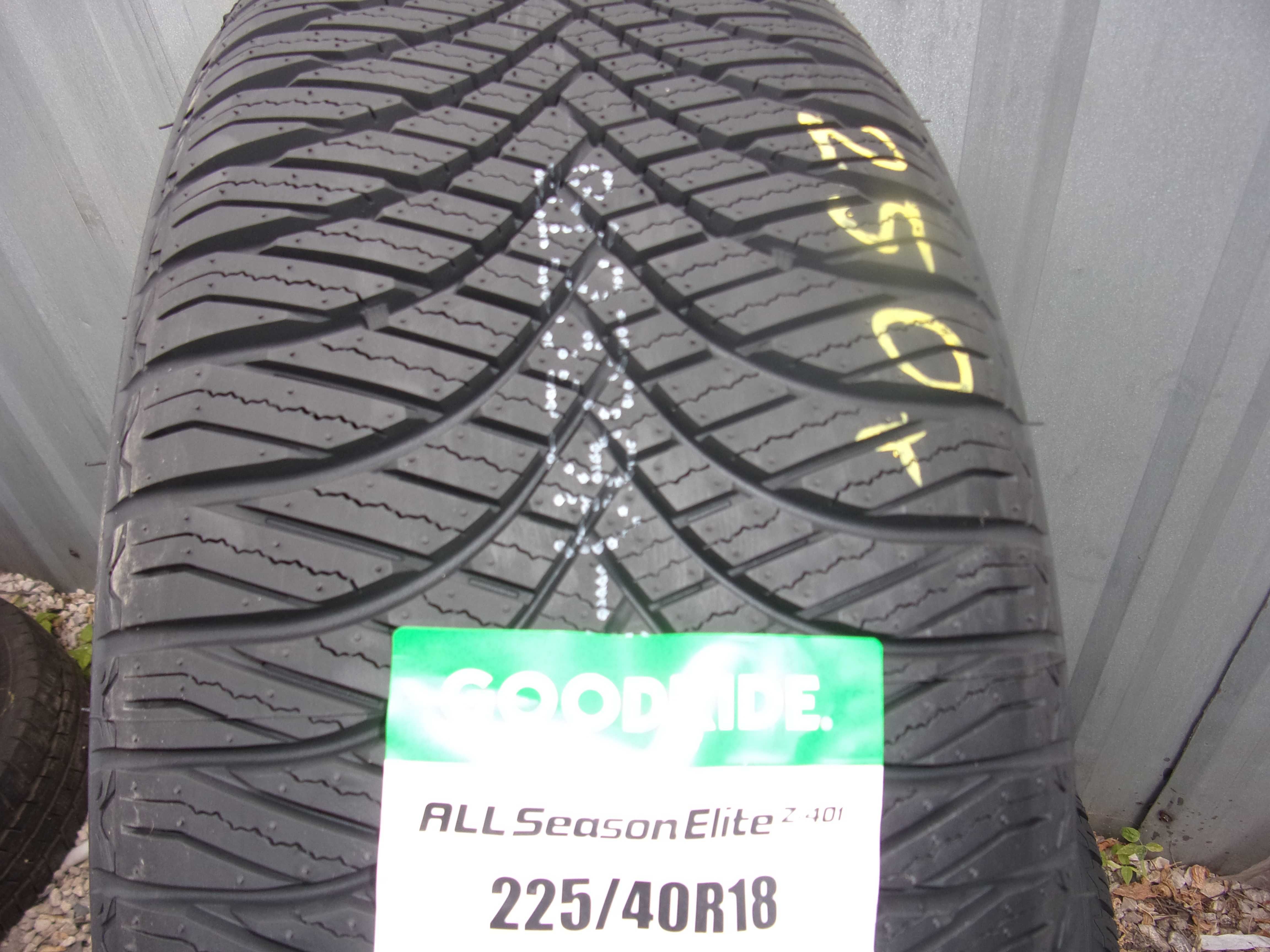 Nowe opony całoroczne wielosezonowe 225/40/18 Goodride 2024r