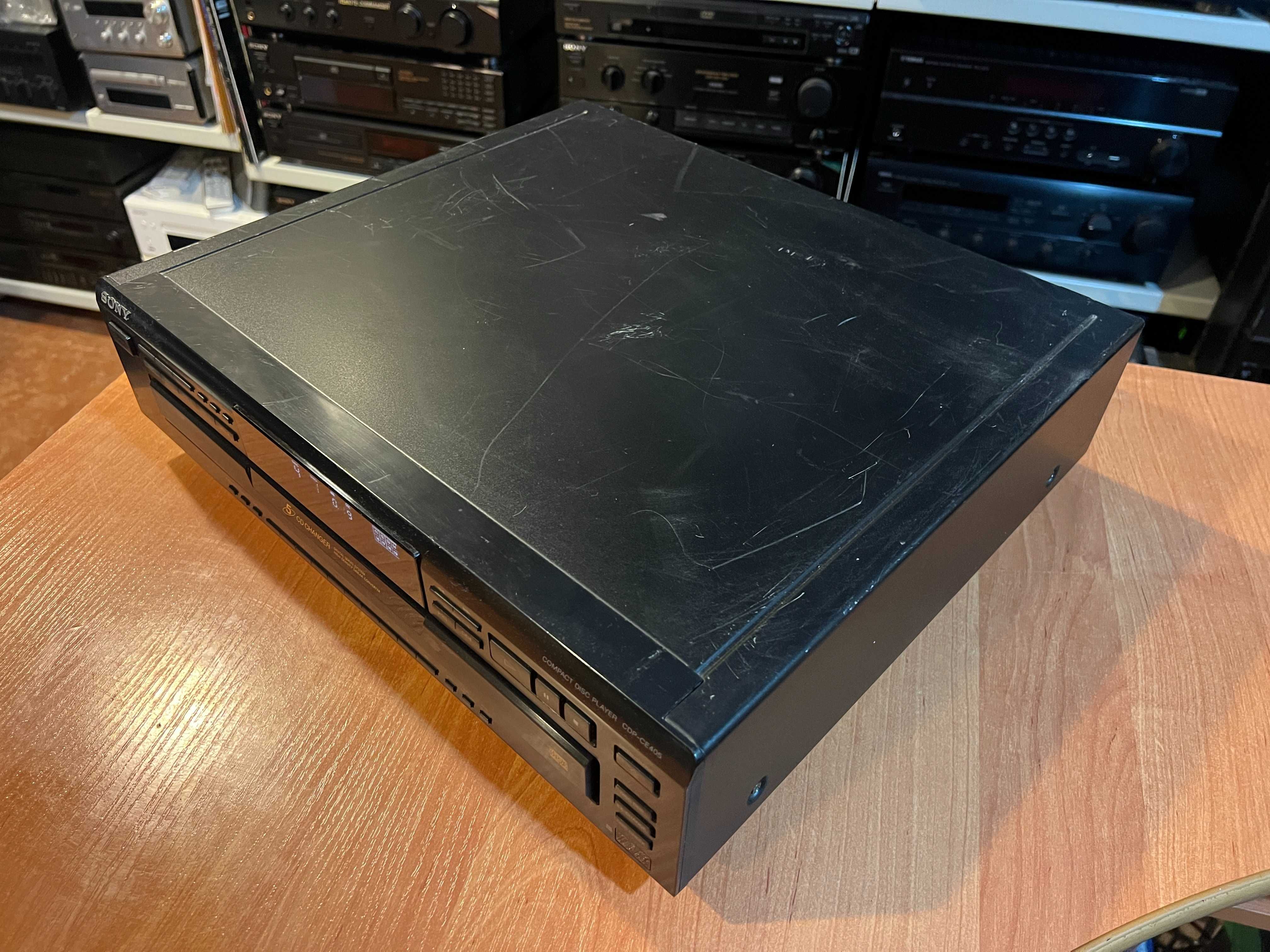 Odtwarzacz płyt CD Sony CDP-CE405 Zmieniarka, Audio Room