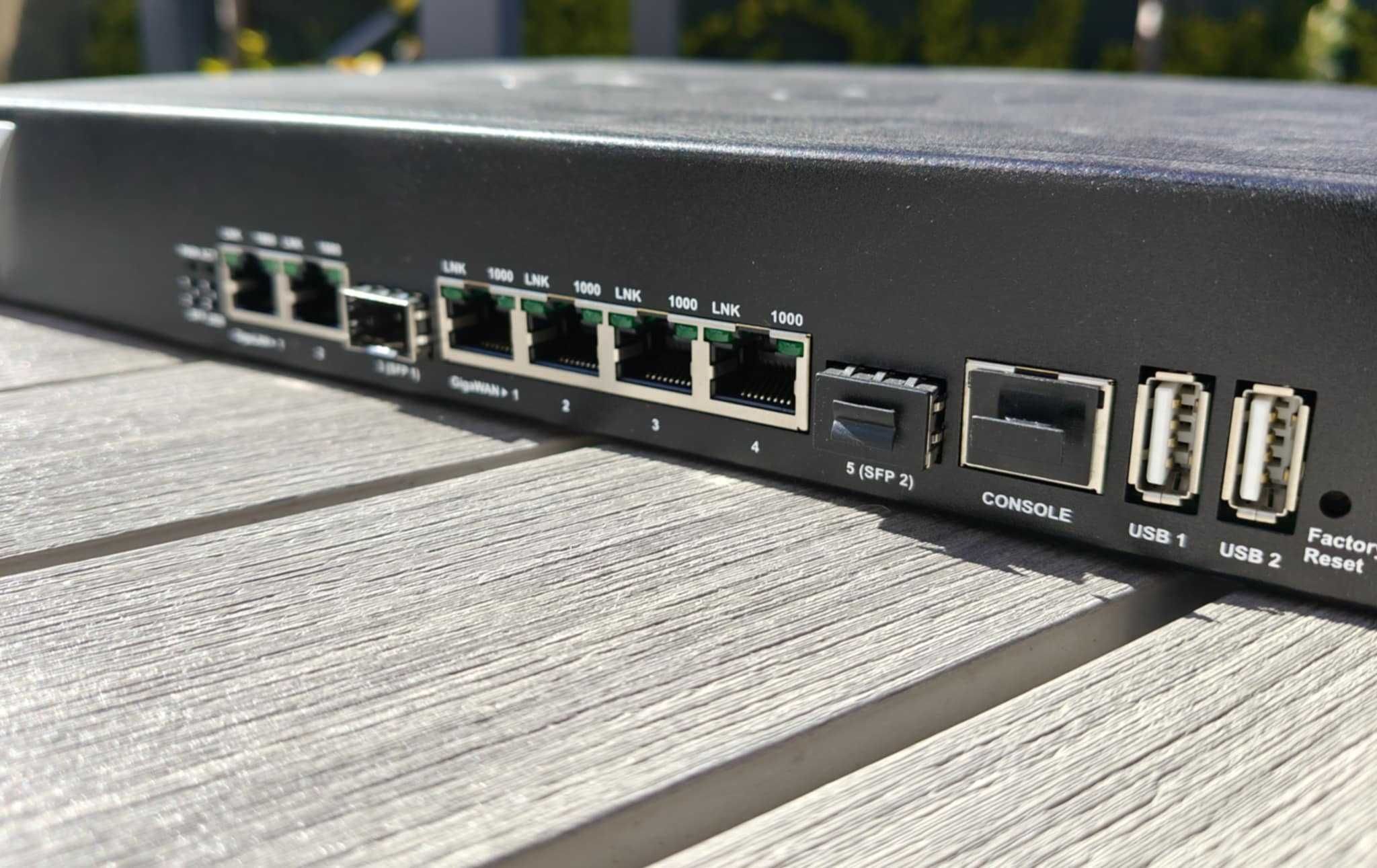 Router DrayTek Vigor 3900 (7x WAN,VPN, 100x SSL VPN) jak nowy 12mcy GW