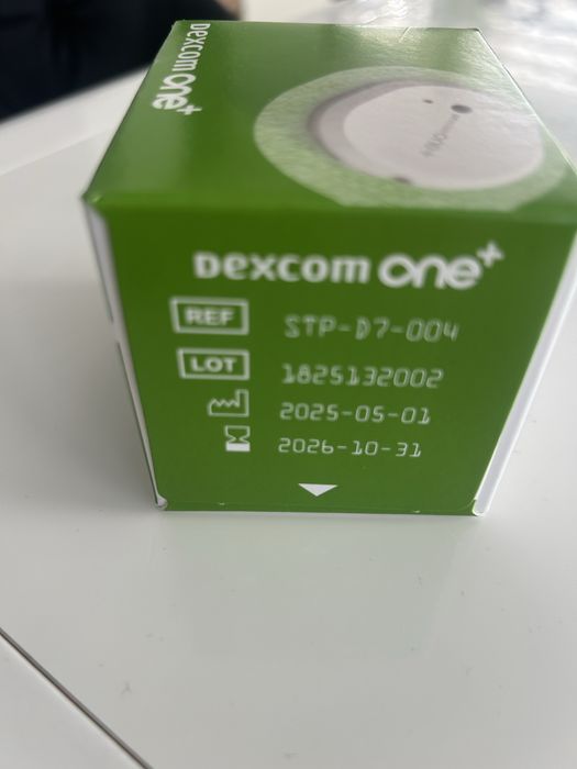 6 sensorow  Dexcom ONE+  dluga data