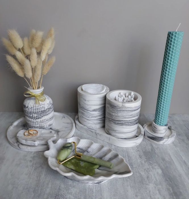 Виготовлення гіпсового декору. Підставки/кашпо/вази тощо.