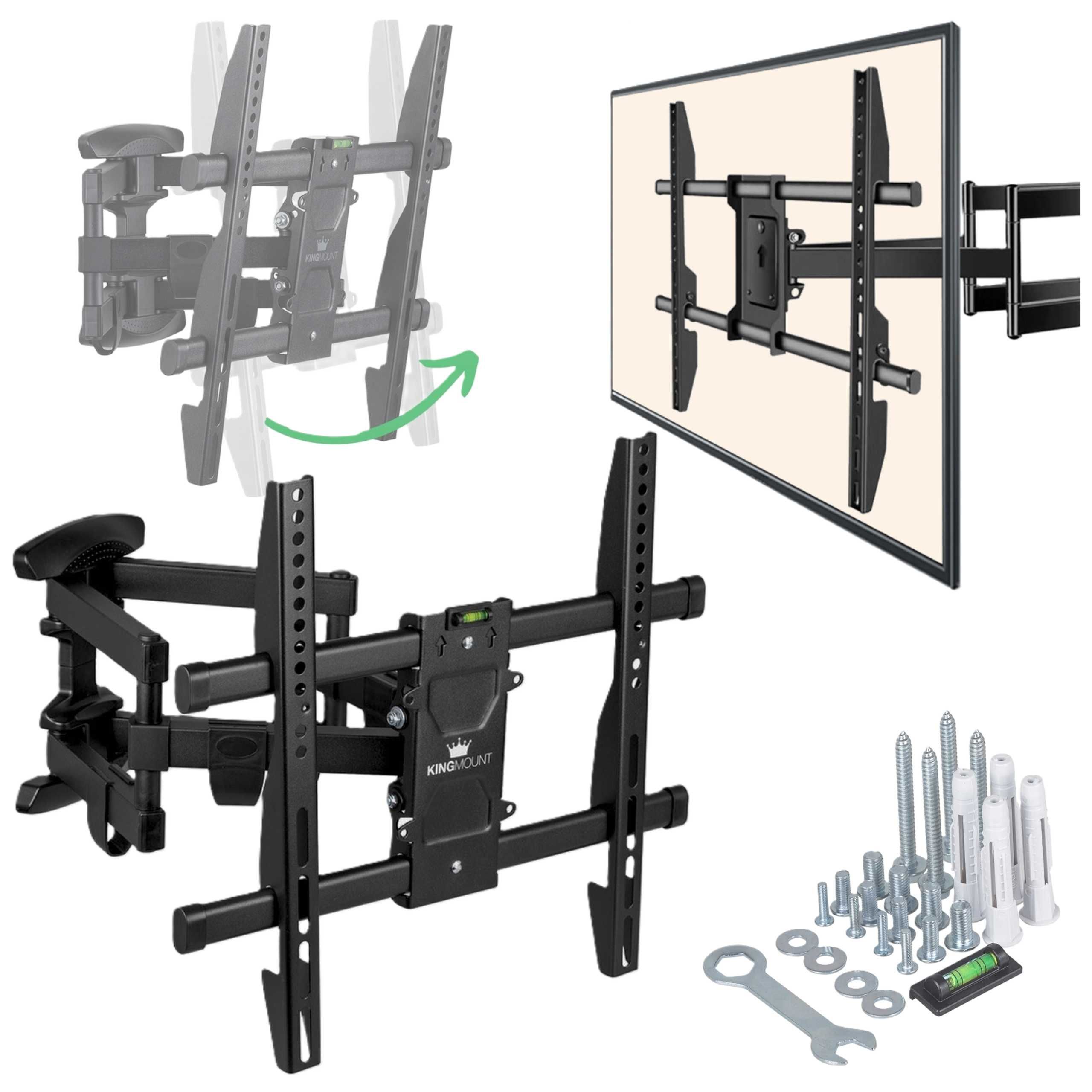 Uniwersalny Uchwyt do telewizora 65 cali 55 70 cali Wieszak TV uchylny