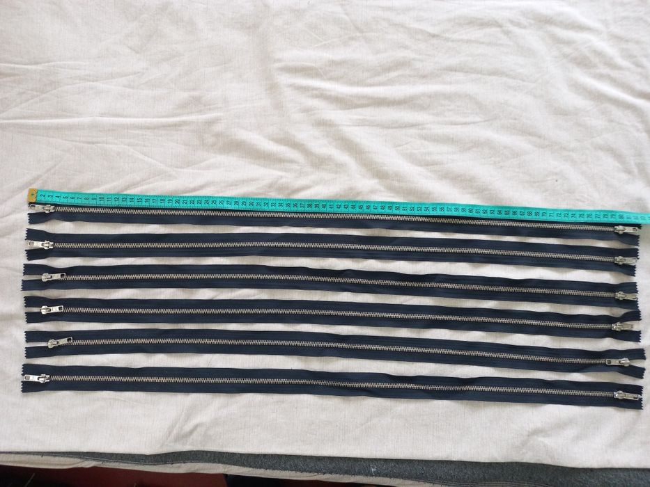 Молнии двусторонние длинные.