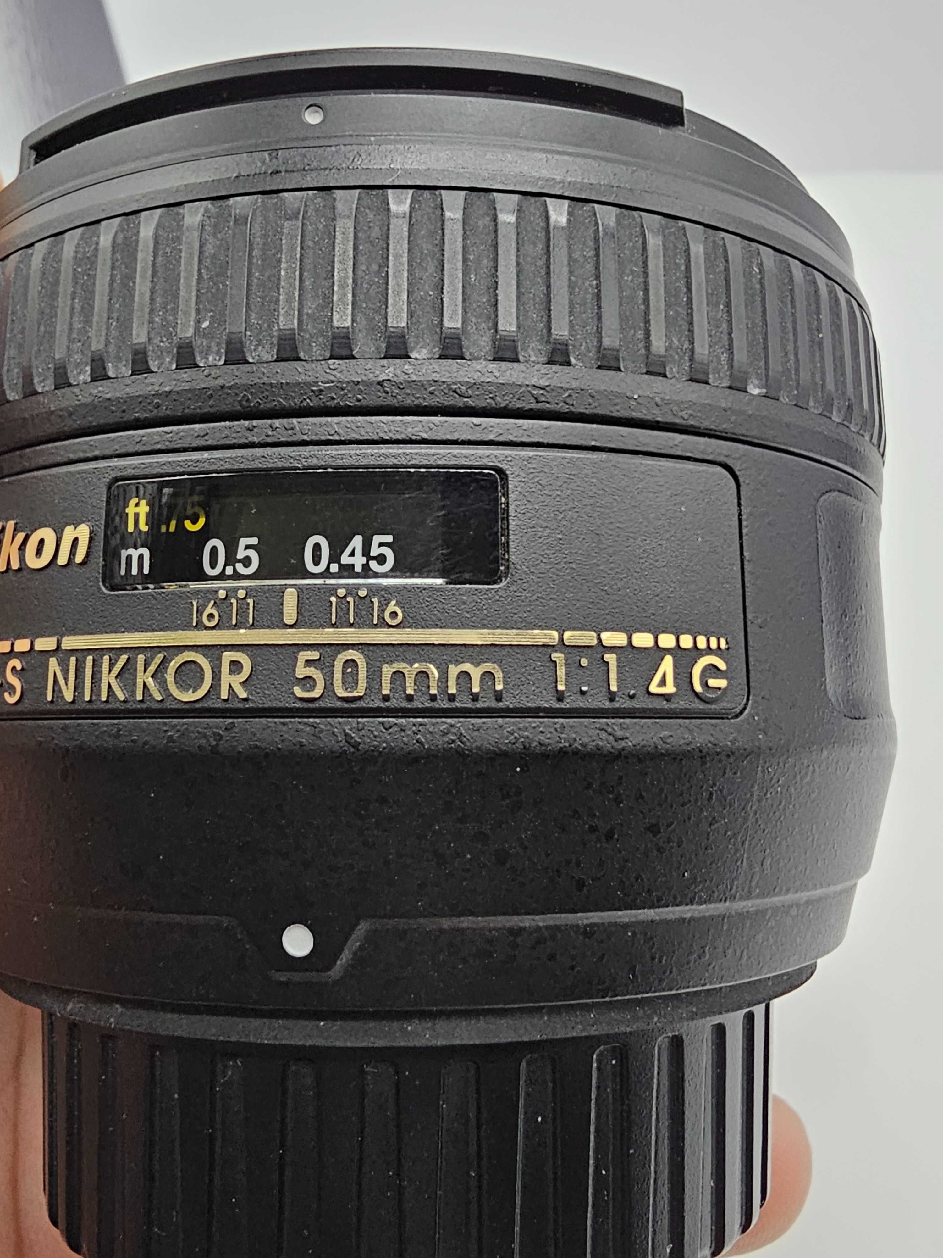Lente Nikon Af-s Nikkon 50mm 1:1.4G