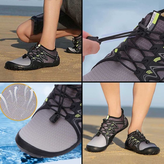 Buty do wody na plaże kamieniste kajak 40 czarne BW2
