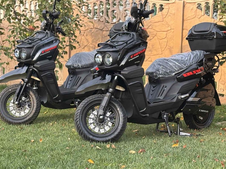 Електро скутер Corso  BLack Fury ( special ) 2800w LFP АКБ 72v40ah