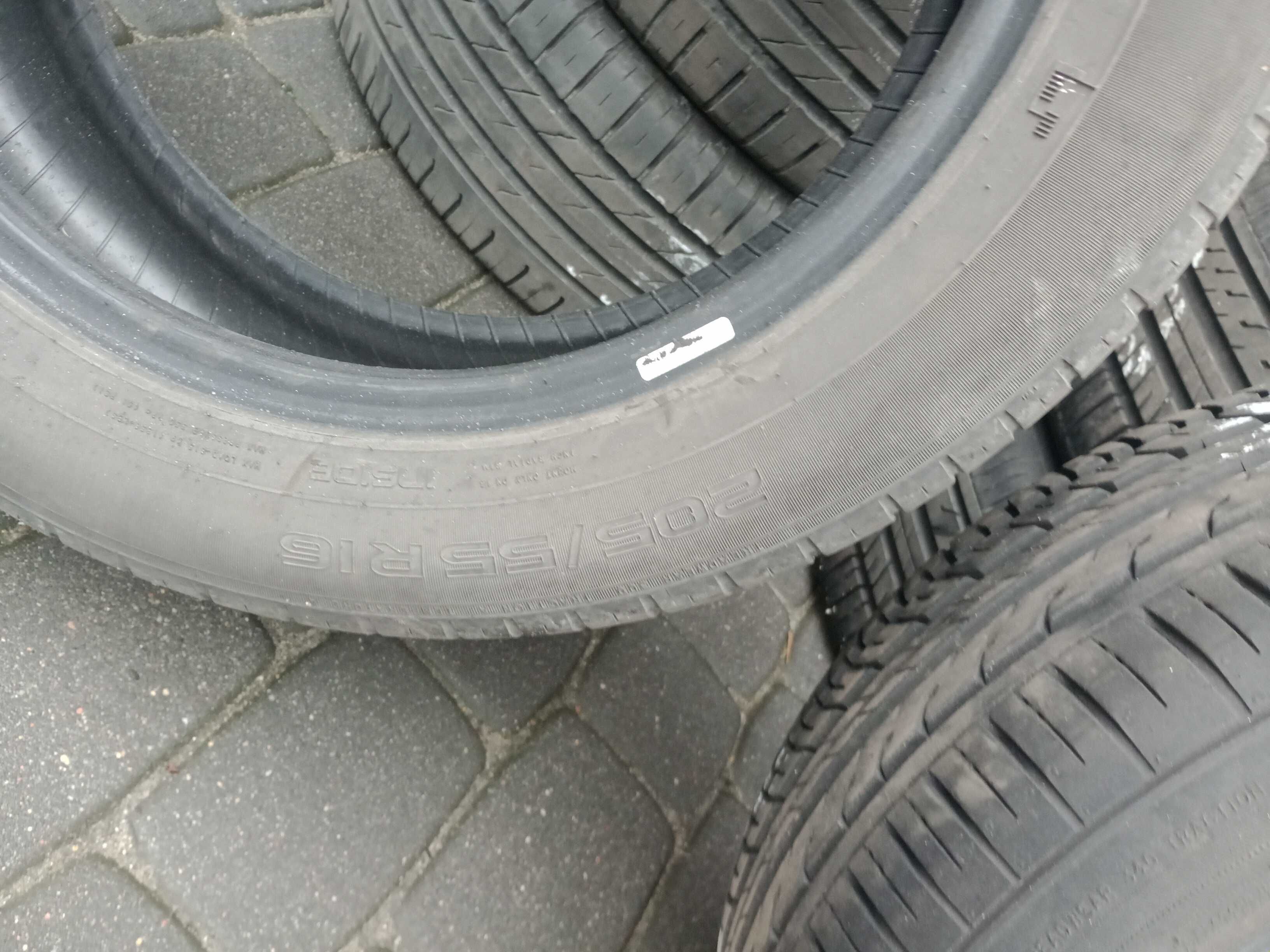 OPONY LETNIE 205/55/16 Nokian dunlop zetex Koła 16''volkswagen 6mm2020