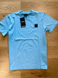 Hugo Boss Koszulka Rozmiar XL Nowa Męska Niebieska Bluzka