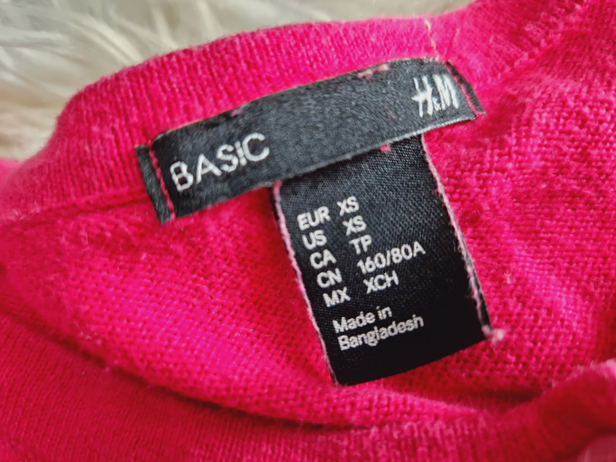 Sweter basic h&m Xs fuksja