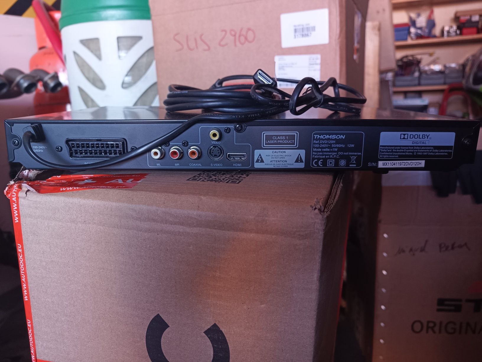 Leitor dvd Thomson