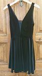 New Look mini sexi Sylwester mala czarna welur  38