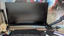 монитор lenovo зі вигнутий31.5