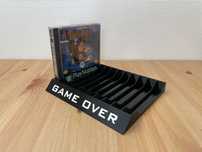 Stojak na 10 gier PS1 (PSX, PlayStation One)