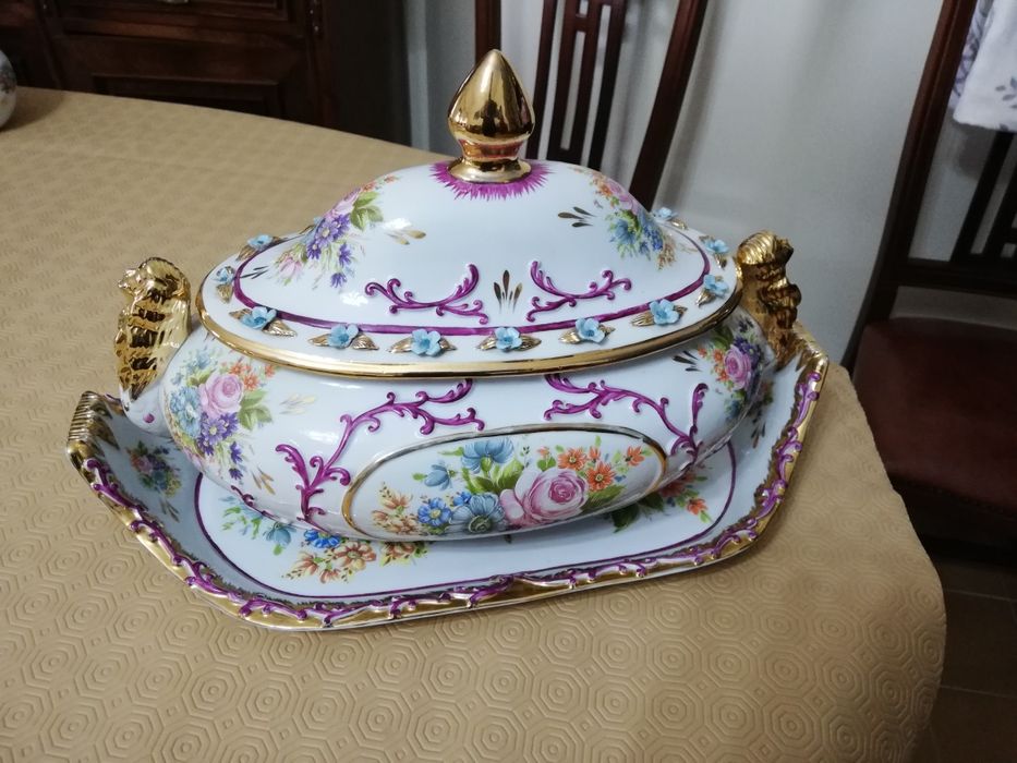 Conjunto Louça Decorativa como nova